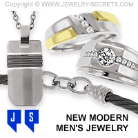 New Modern Men's Jewelry Designs and Styles