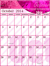 October 2014 Gemstone Calendar October 2014 Gemstone Calendar