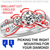 Choosing the Ring Mounting For Your Diamond Shape