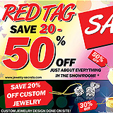 Red Tag Jewelers Sales Sample Ad