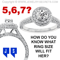 Get Her Ring Size Without Her Knowing