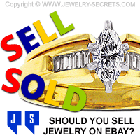 Should you Sell Jewelry and Diamonds on Ebay?