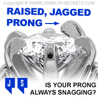 Are Your Ring Prongs Snagging Everything?