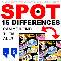 Jewelry Spot the Difference Puzzle