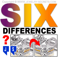 Spot The Six Differences Fun Jewelry Puzzle