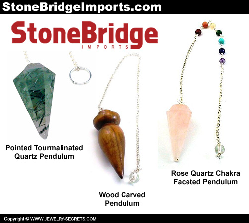 Stonebridge Gemstone Pendulums!
