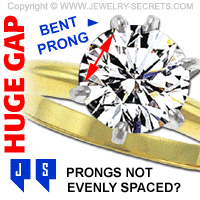 Are Your Ring Prongs Spaced Unevenly Apart?
