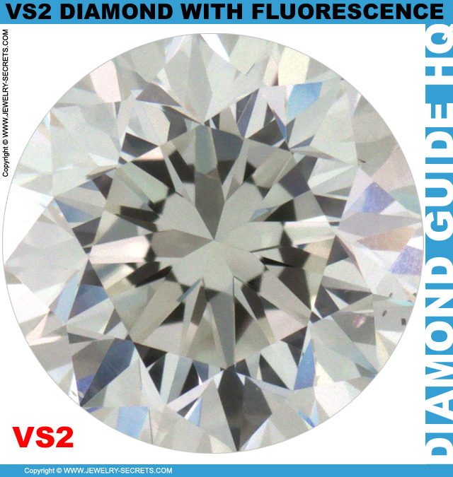 VS2 Diamond With Strong Fluorescence VS2 Diamond With Strong Fluorescence