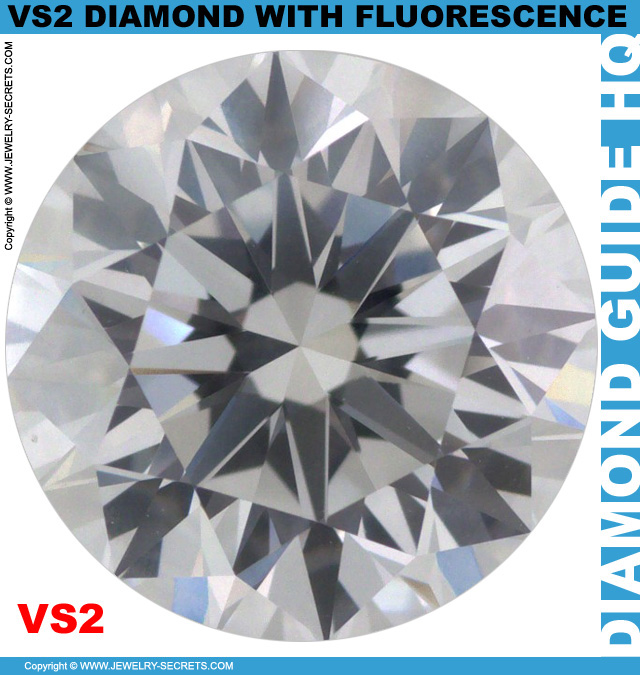 VS2 E Diamond With Strong Fluorescence