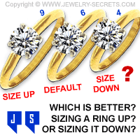What Ring Sizing Is Better For a Ring Up or Down?