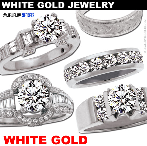 White Gold Jewelry! White Gold Jewelry!
