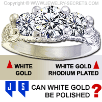 Can White Gold Be Polished?