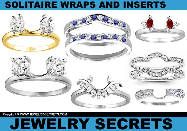 Diamond Solitaire Wraps Inserts Guards Jackets Diamond Solitaire Wraps Inserts Guards Jackets