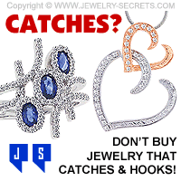 Jewelry That Catches and Snags Clothing