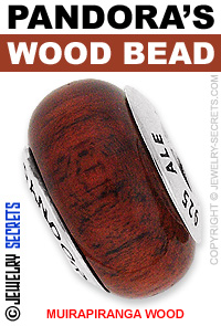 Pandora Muirapiranga Wood Bead!