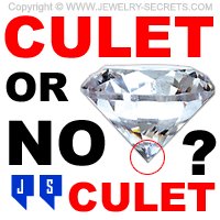 Should you have a Diamond Culet or No Diamond Culet?