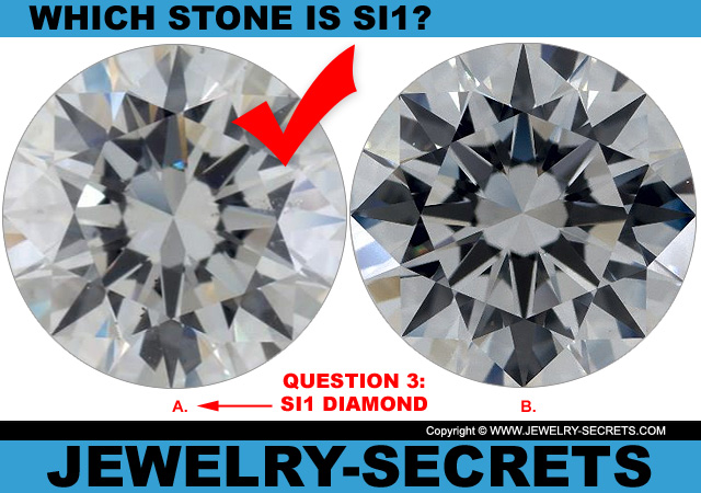 Answer 3 SI1 Clarity or Flawless Diamond? Answer 3 SI1 Clarity or Flawless Diamond?