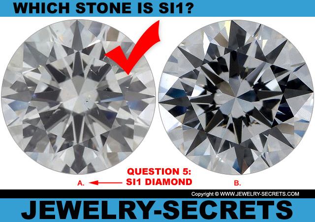 Answer 5 SI1 Clarity or Flawless Diamond? Answer 5 SI1 Clarity or Flawless Diamond?