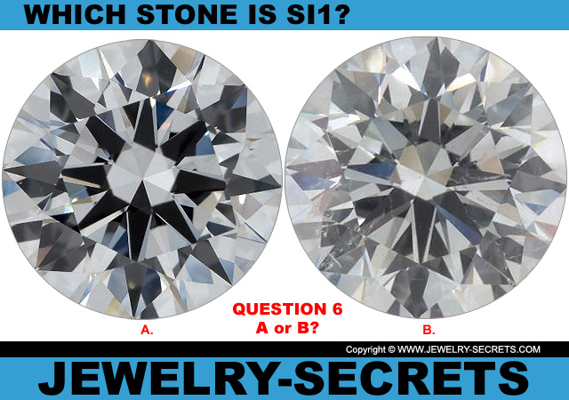 Questions 6 SI1 Clarity or Flawless Diamond?