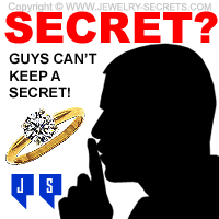 Guys Can't Keep The Engagement Ring a Secret