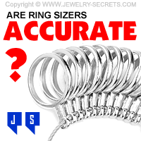Are Jewelry Store's Ring Sizers Accurate?