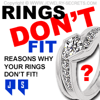 Rings Don't Fit Right On Your Finger