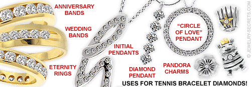 Uses for Tennis Bracelet Diamonds!