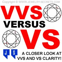 VVS Versus VS Clarity Diamonds