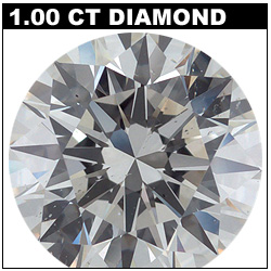 1 Carat Polished Diamond