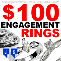 $100 Dollar Engagement Rings