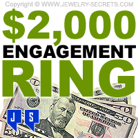 $2000 Dollar Engagement Rings