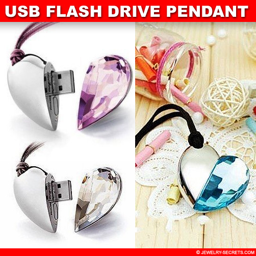 8 Gig USB Flash Drive Pendant!