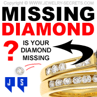 Are You Missing A Diamond in your Ring?