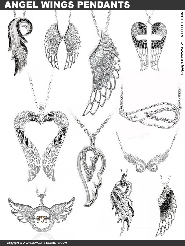 Awesome Angel Wing Pendants Awesome Angel Wing Pendants