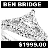 Ben Bridge 1/2 Carat Diamond Wedding Set!