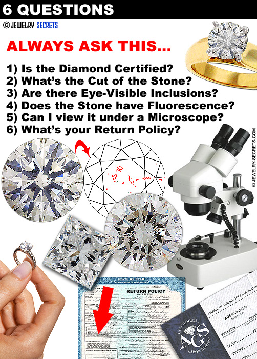 Buying a Diamond Solitaire Ask These Questions!