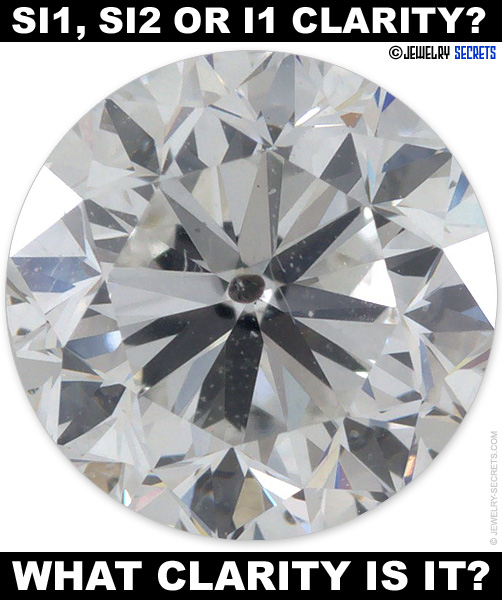 Can you tell what Clarity this Diamond is? Can you tell what Clarity this Diamond is?