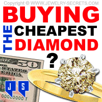 Buying the Cheapest Diamond Engagement Ring