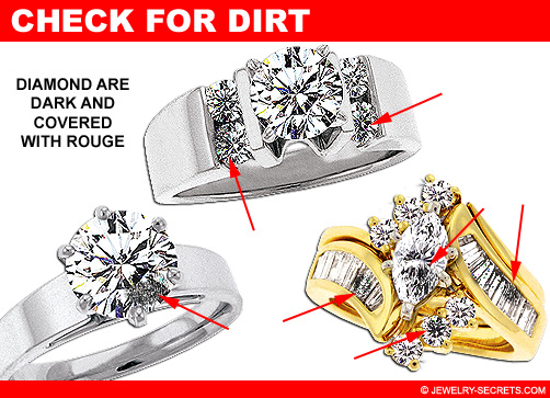 Check your Diamonds for Dirt and Rouge