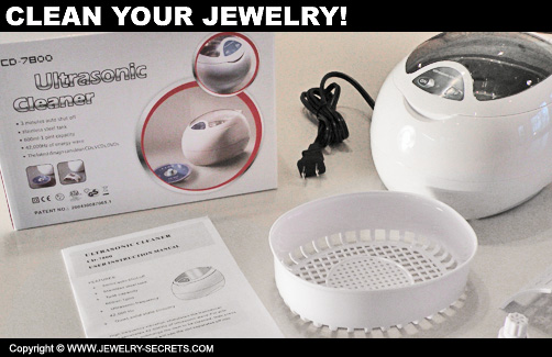Clean Your Diamond with an Ultrasonic Cleaner!