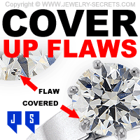 Cover Up Diamond Flaws With A Prong