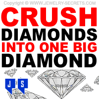 Can You Crush Diamonds Into One Big Diamond?