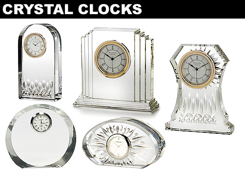 Buy her a Crystal Clock!