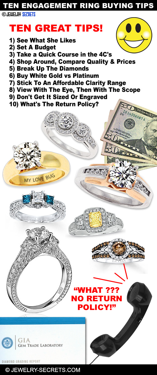 Diamond Engagement Ring Buying Tips!