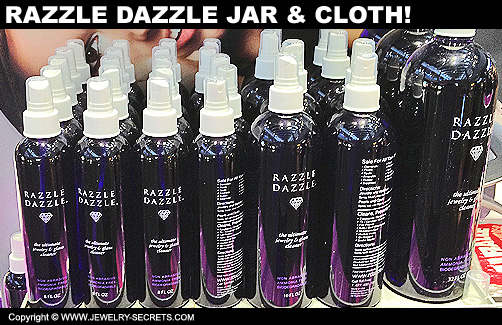 Differnt Sizes of Razzle Dazzle Cleaner Solution!