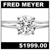 Fred Meyer Jewelers 1 Carat Diamond Solitaire Ring!