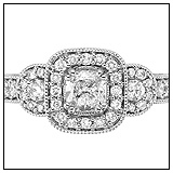 Fred Meyer Jewelers Cushion Cut Diamond Engagement Ring! Fred Meyer Jewelers Cushion Cut Diamond Engagement Ring!