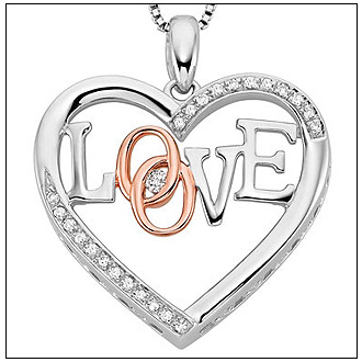 Fred Meyer One Love Diamond Heart Pendant!