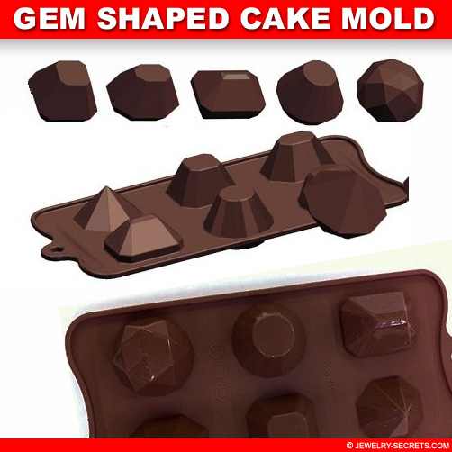 Gem Shaped Cake Mold Pan!