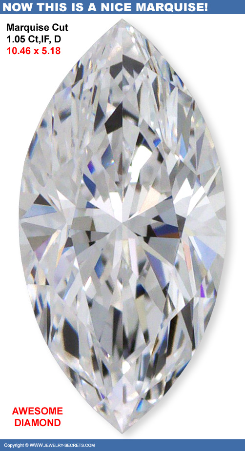 Great Looking Marquise Cut Diamond!